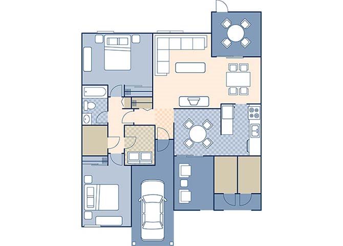 Ribault Bay 980 Floor Plan 13